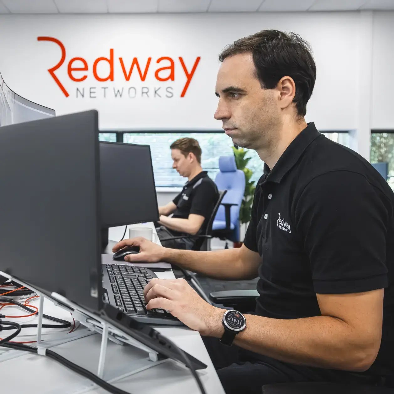 REDWAY STAFF AT DESKS